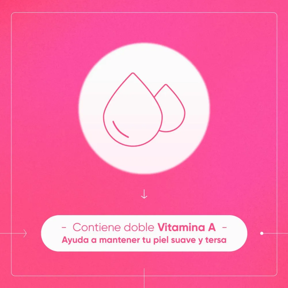 Hinds Crema Corporal Rosa Plus Con Vitamina A y Aloe Vera