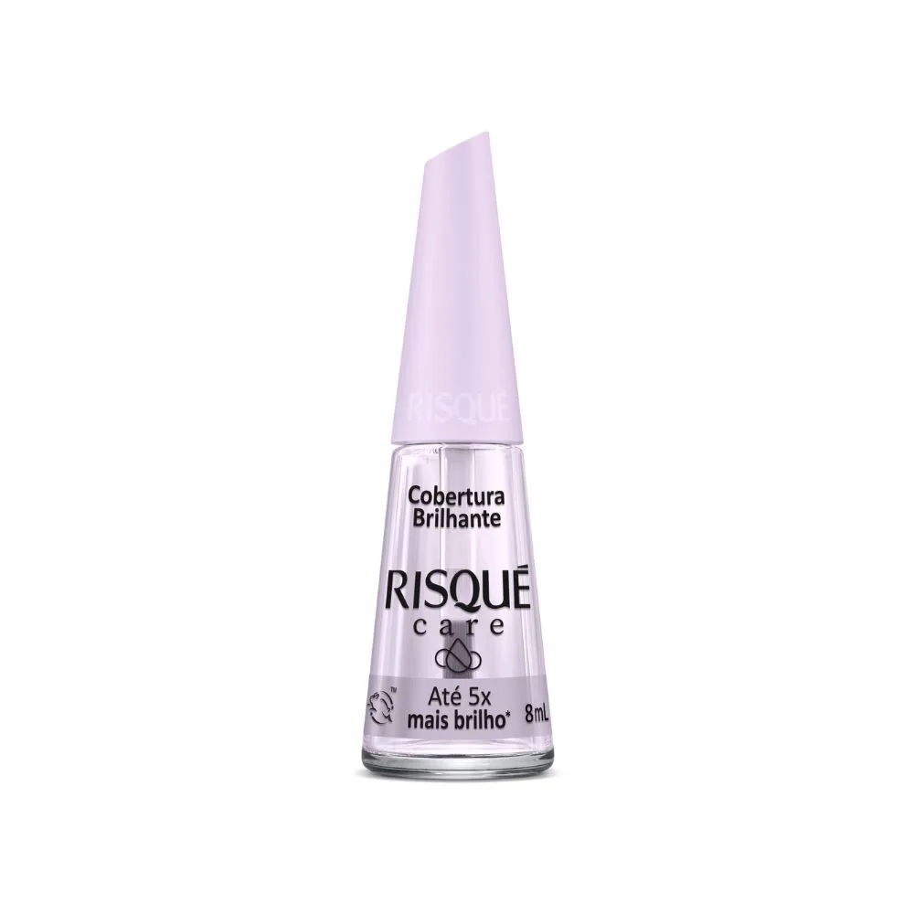Risque Esmalte De Uñas Top Coat Capa Protectora Brillosa