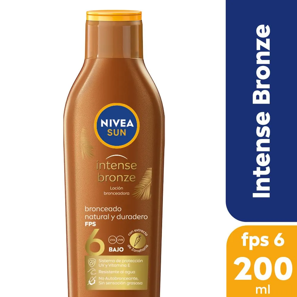Nivea Bronceador Solar Intense Bronze FPS 6
