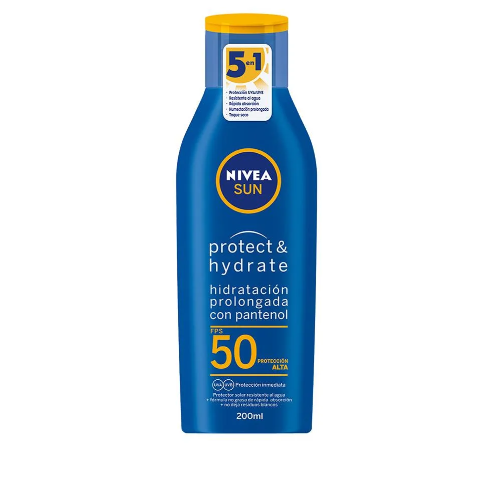 Nivea Protector solar NIVEA SUN Protect & Hydrate FPS 50 200 ml