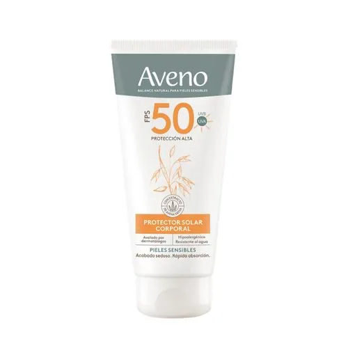 Aveno Protector Solar Corporal Pieles Sensibles FPS 50