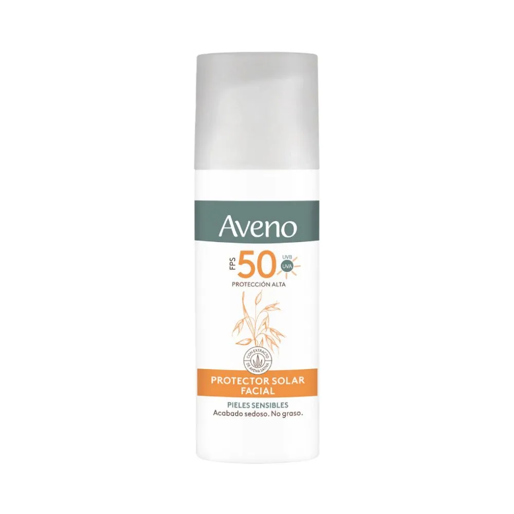 Aveno Protector Solar Facial Pieles Sensibles FPS 50