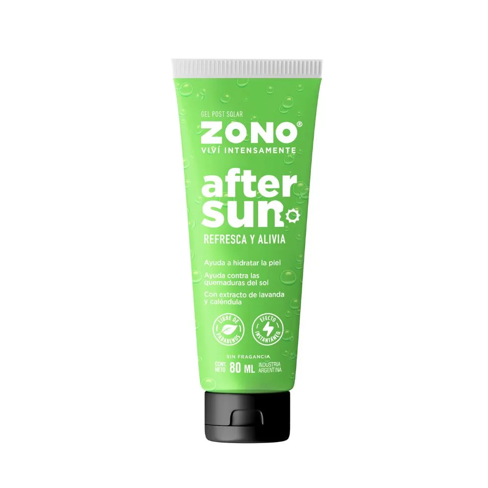 Zono Gel Refrescante After Sun Con Caléndula y Lavanda