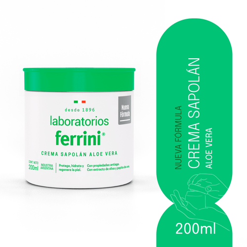 Laboratorios Ferrini Crema Sapolán Aloe Vera