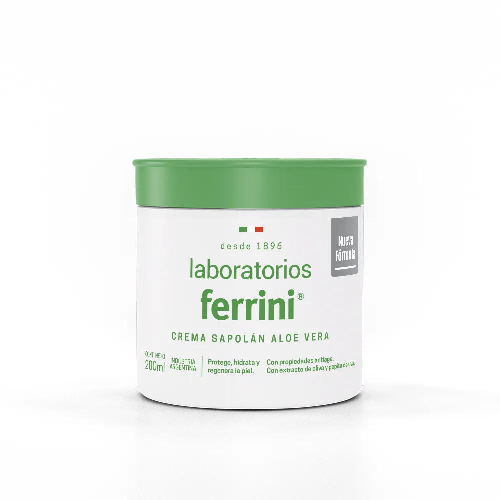 Laboratorios Ferrini Crema Sapolán Aloe Vera
