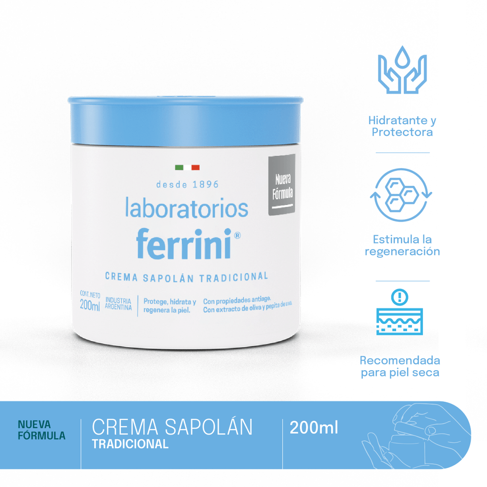 Laboratorios Ferrini Crema Sapolán Tradicional