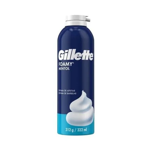Gillette Espuma Para Afeitar Foamy Mentol
