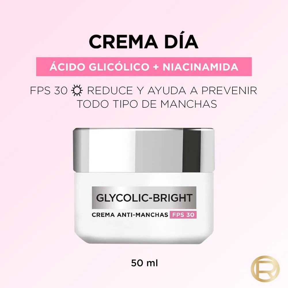 L'Oréal París Crema Día Anti Manchas Glycolic Bright L´Oréal Paris
