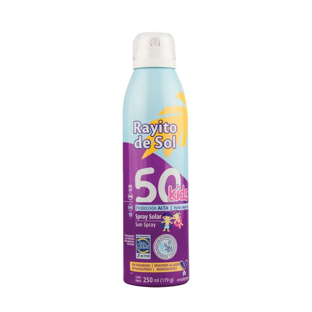 Rayito de Sol Protector Solar Kids Aerosol FPS 50
