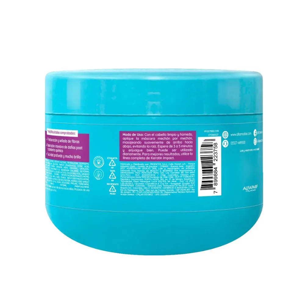 Alta Moda Máscara Acondicionadora Fortalecedora Keratin Impact