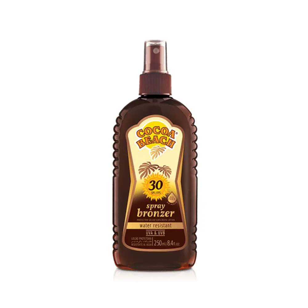 Cocoa Beach Protector Solar Bronceador Oil Free FPS 30