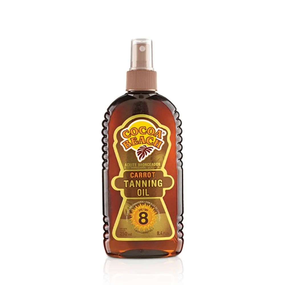 Cocoa Beach Aceite Bronceador De Zanahoria FPS 8
