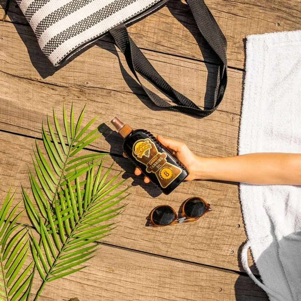 Cocoa Beach Aceite Bronceador De Zanahoria FPS 8