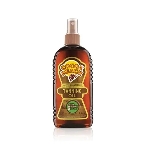 Cocoa Beach Aceite Bronceador Con Aceite De Coco y De Zanahoria
