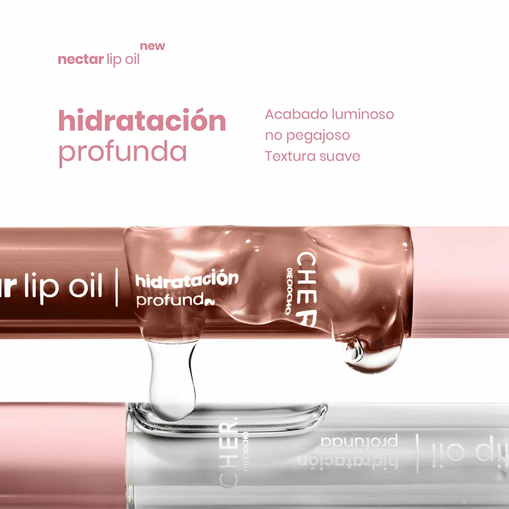 Cher Aceite Hidratante Para Labios Nectar Lip Oil