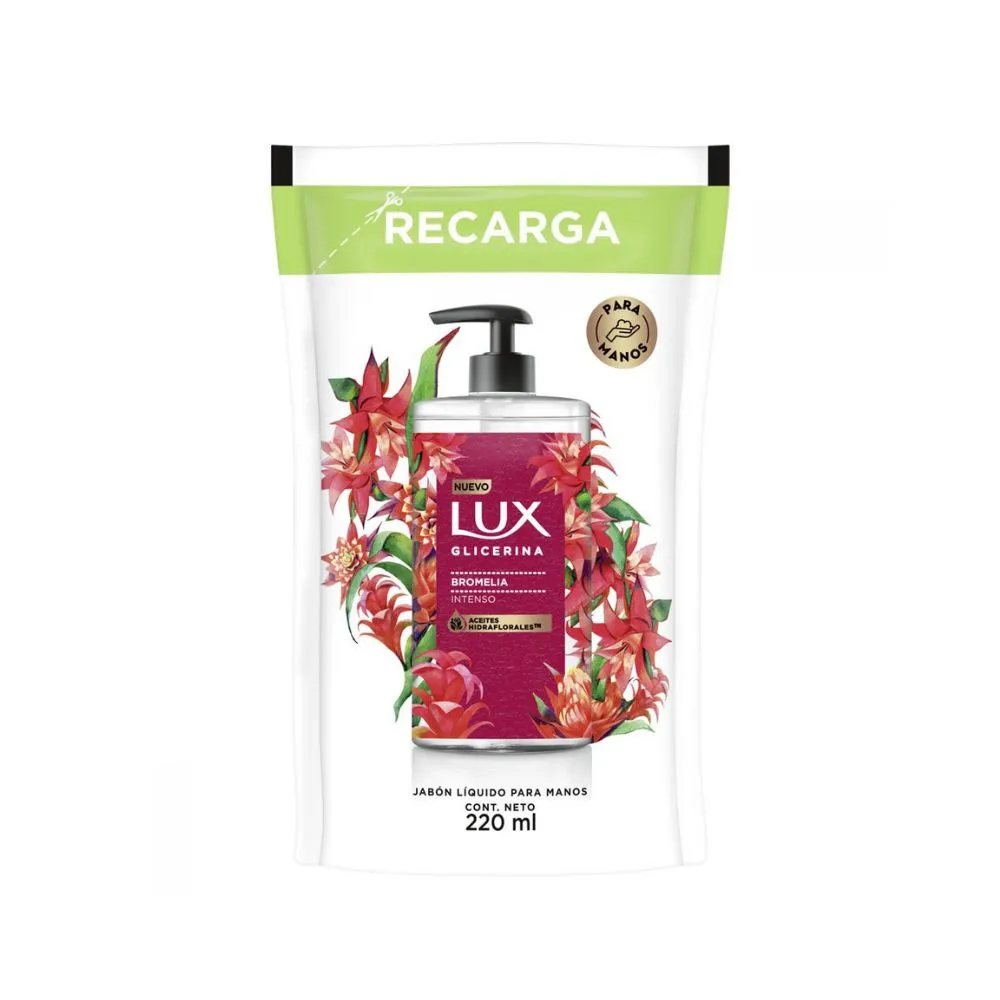 Lux Jabón Líquido De Glicerina Bromelia Refill
