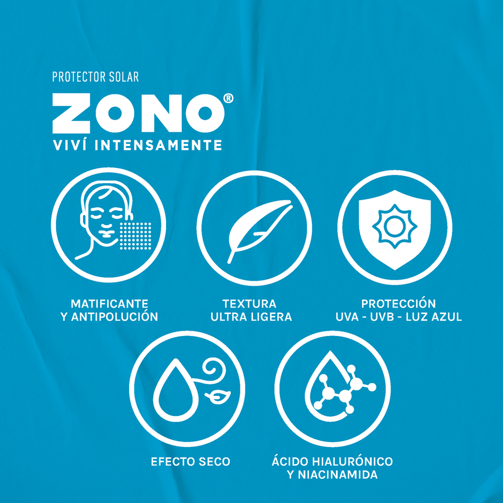 Zono Protector Solar Rápida Absorción FPS 50