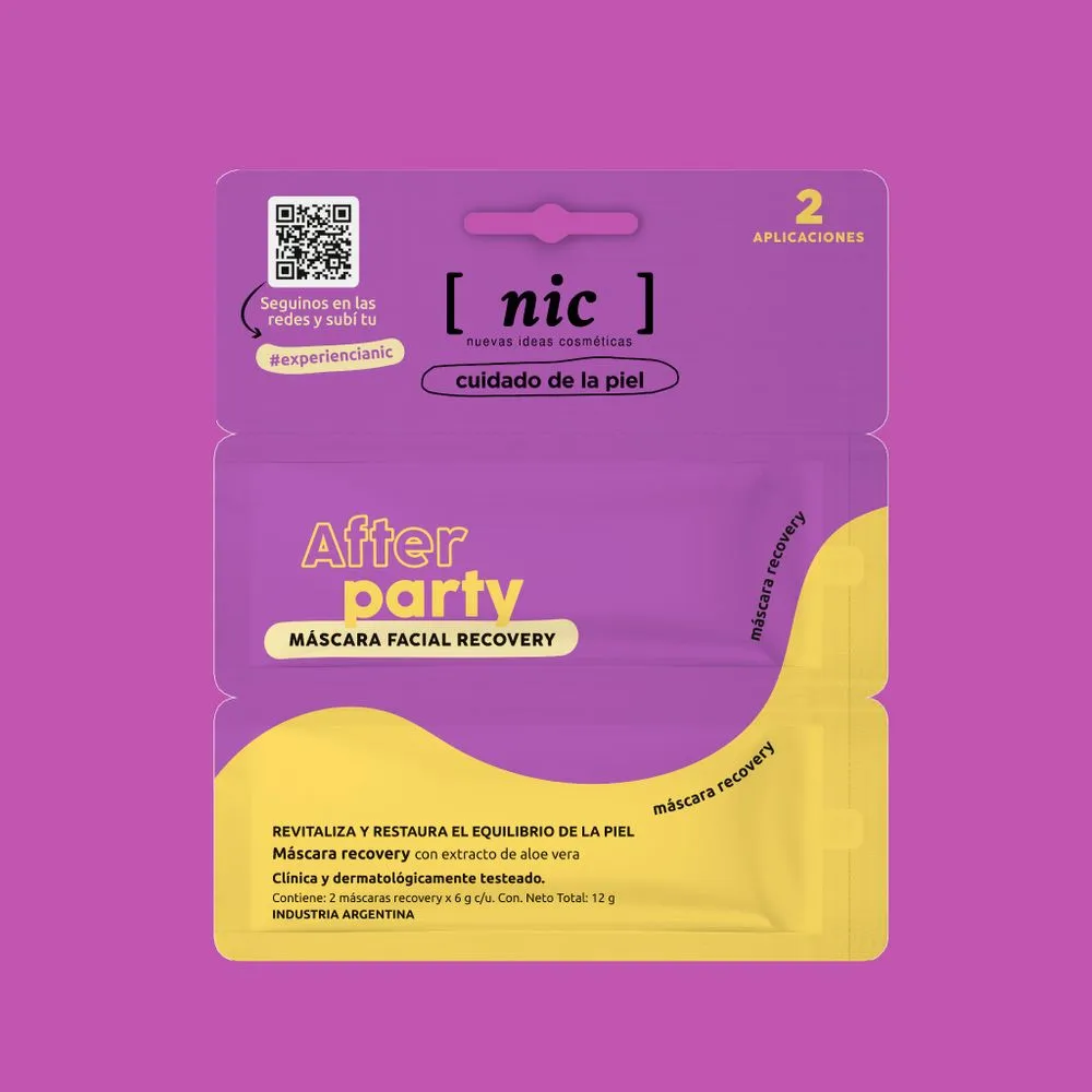 Nic Mascarilla Facial Recovery After Party