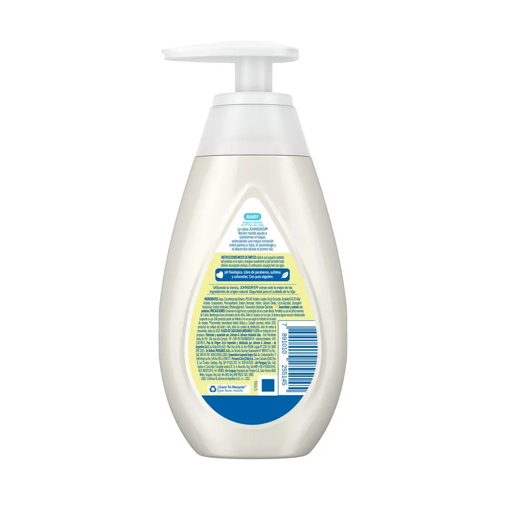 Johnson's Baby Jabón Liquido Para Bebé Recién Nacido