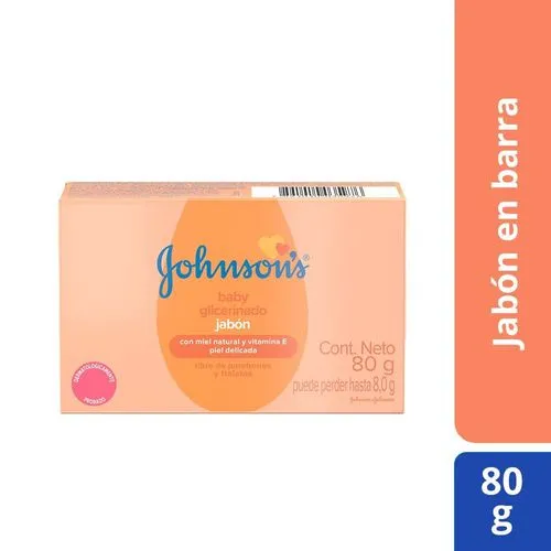 Johnson's Baby Jabón En Barra Glicerina Para Bebé