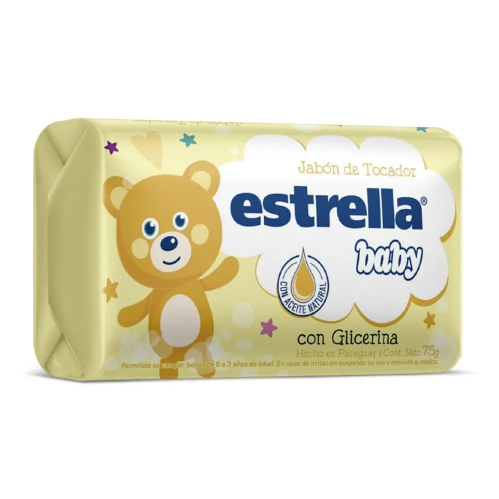 Estrella Baby Jabón De Tocador Para Bebé