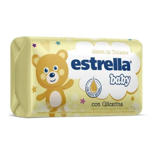 Estrella Baby Jabón De Tocador Para Bebé
