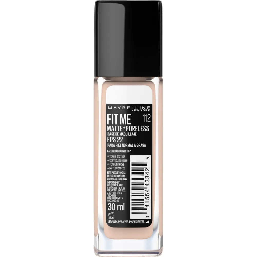 Maybelline Base de Maquillaje Maybelline Fit Me