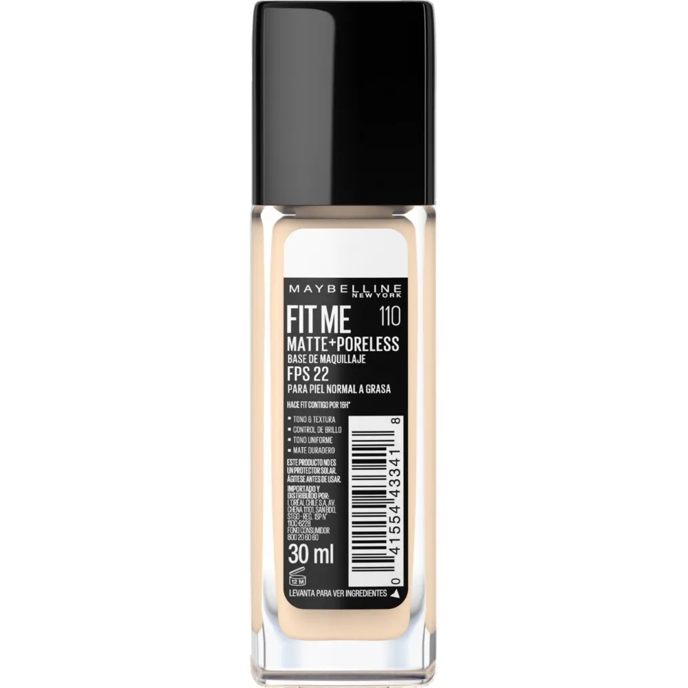 Maybelline Base de Maquillaje Maybelline Fit Me