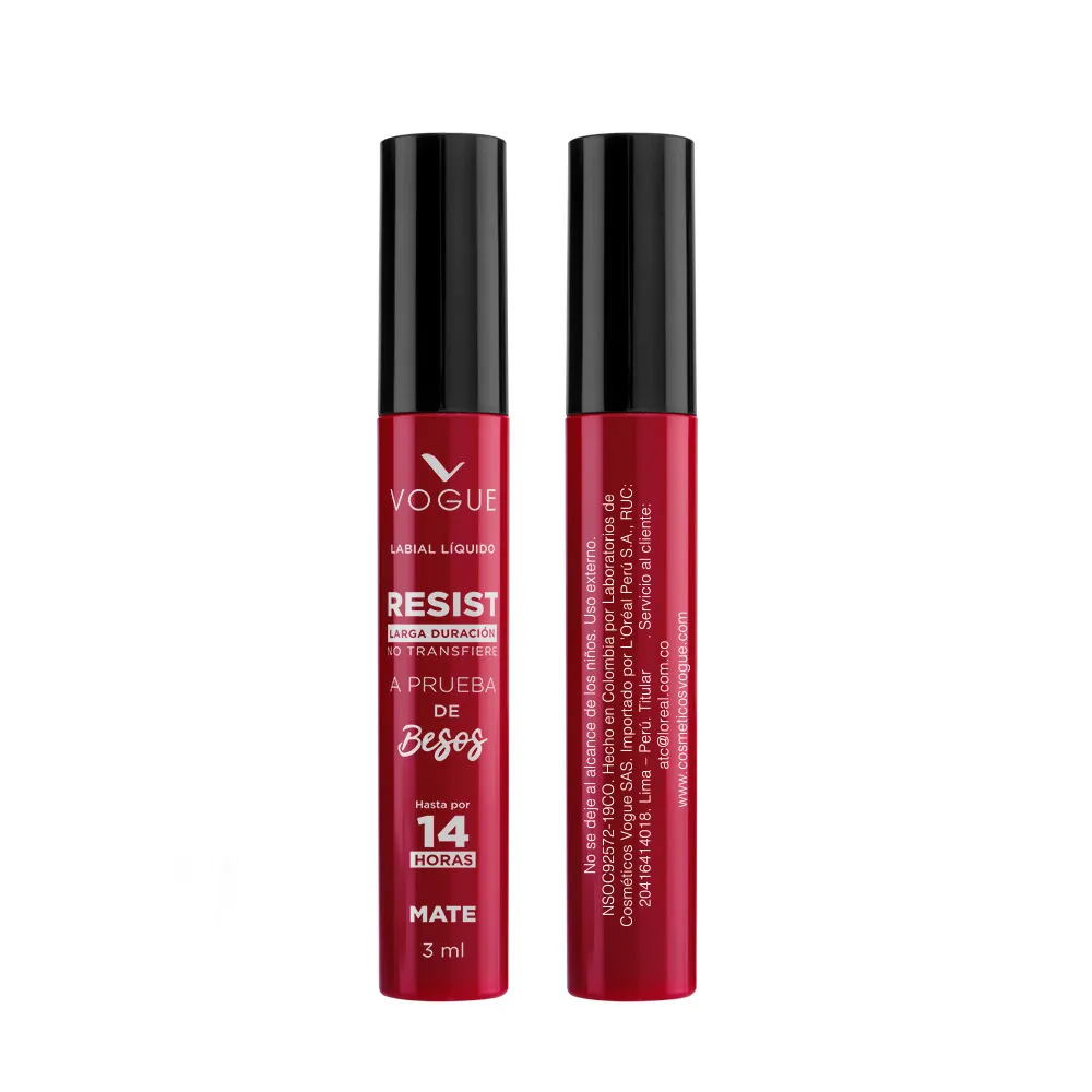 Vogue Labial Líquido Resist Mate