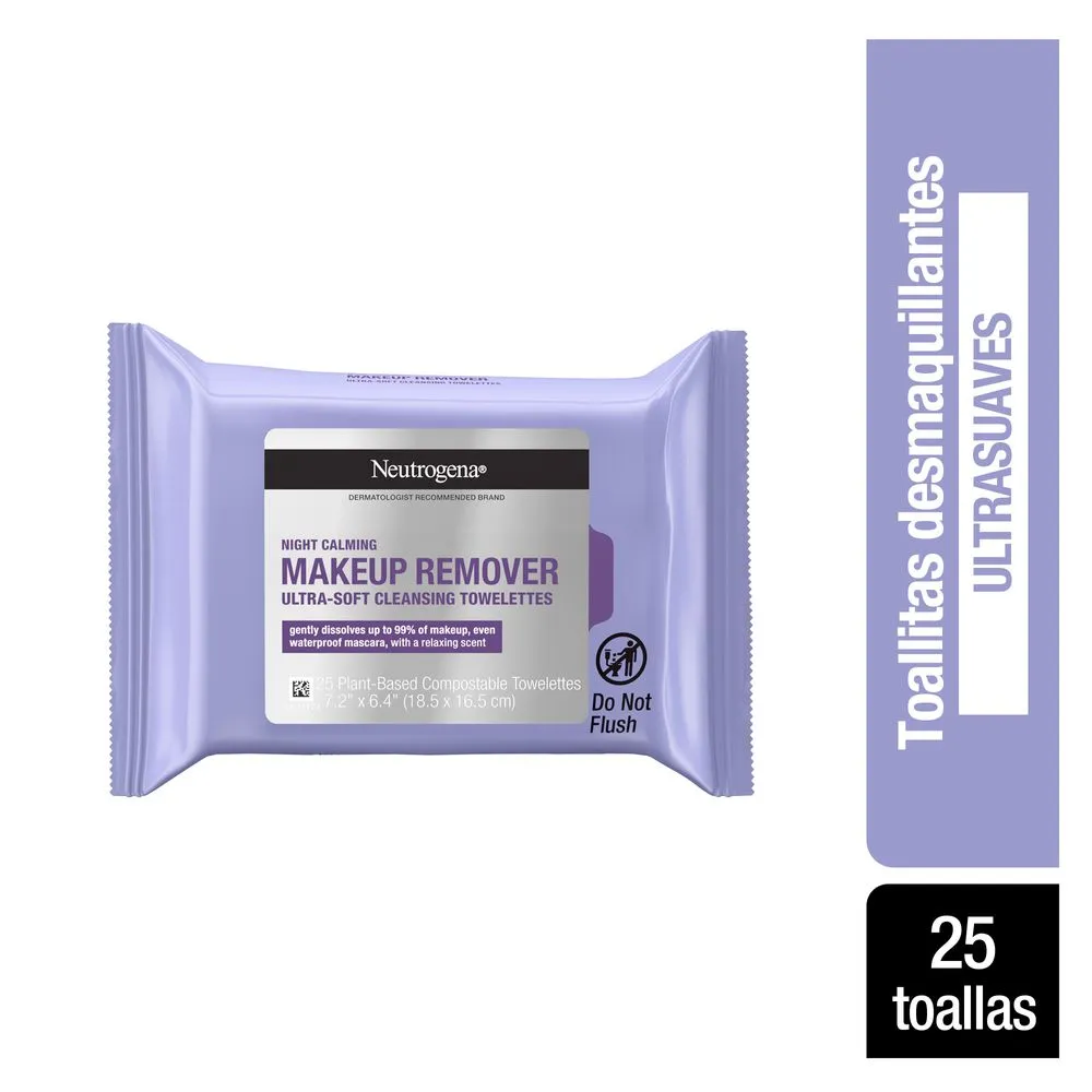 Neutrogena Toallitas Desmaquillantes Night Calming