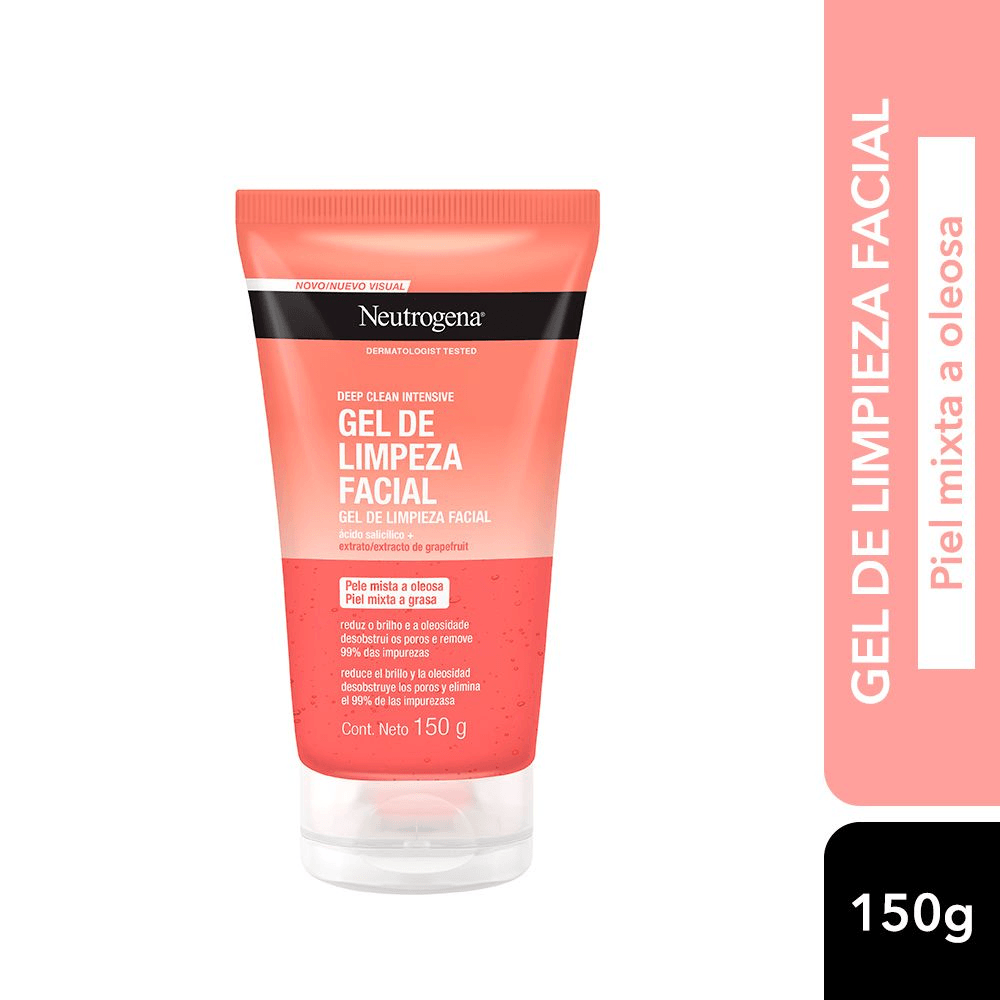 Neutrogena Gel de Limpeza Deep Clean Intensive Grapefruit