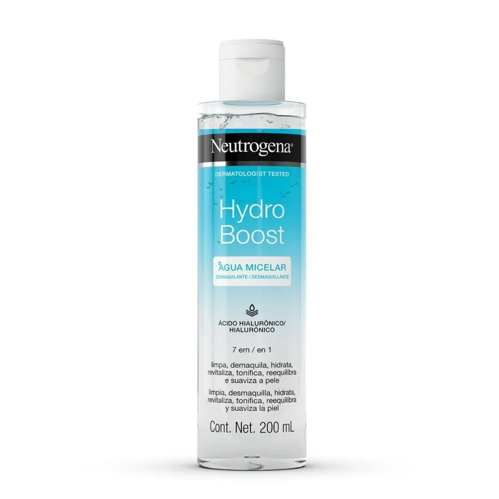 Neutrogena Agua Micelar Desmaquillante Ácido Hialurónico Hydro Boost