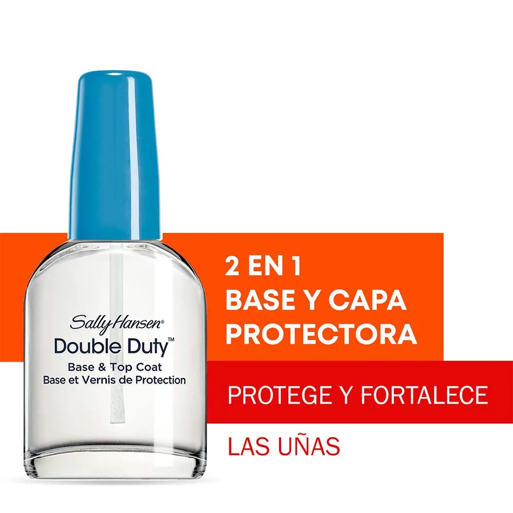 Sally Hansen Esmalte de Uñas Base y Top Coat 2 en 1