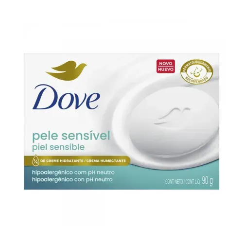 Dove Jabón En Barra Para Piel Sensible