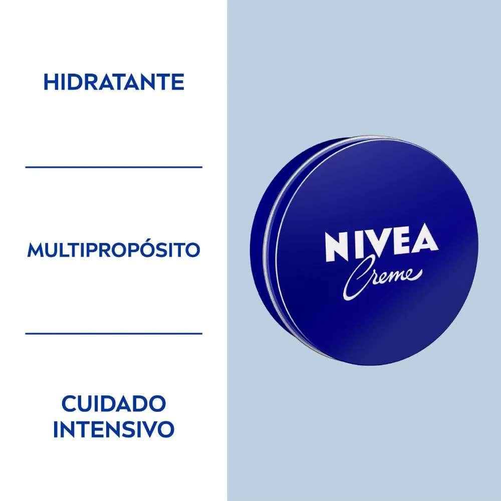 Nivea Crema Hidratante Intensiva Creme en Lata Todo Tipo de Piel