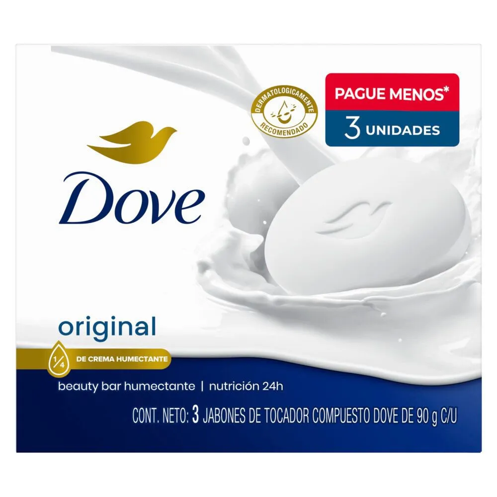 Dove Jabon de Tocador Original Multipack
