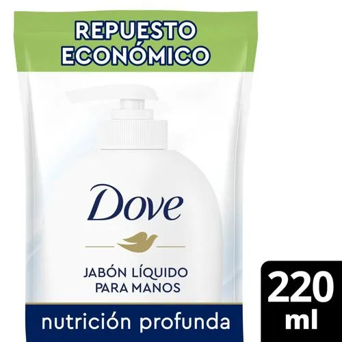 Dove Jabón Líquido Para Manos Nutrición Profunda Recarga