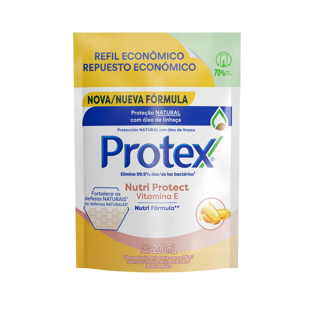 Protex Jabón Líquido Vitamina E Recarga