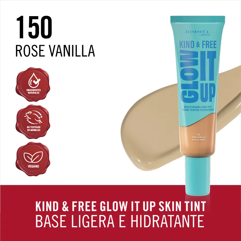 Rimmel Base de Maquillaje Kind & Free Glow It Up