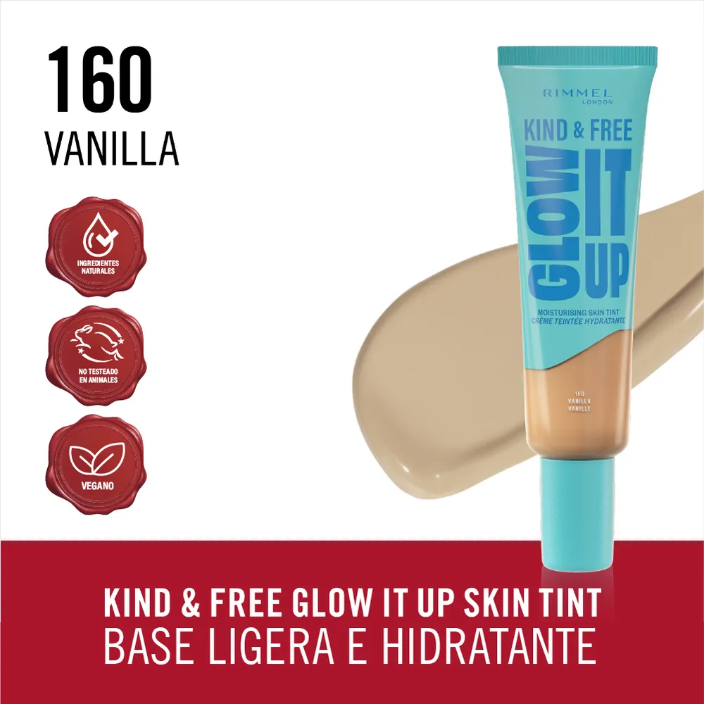 Rimmel Base de Maquillaje Kind & Free Glow It Up