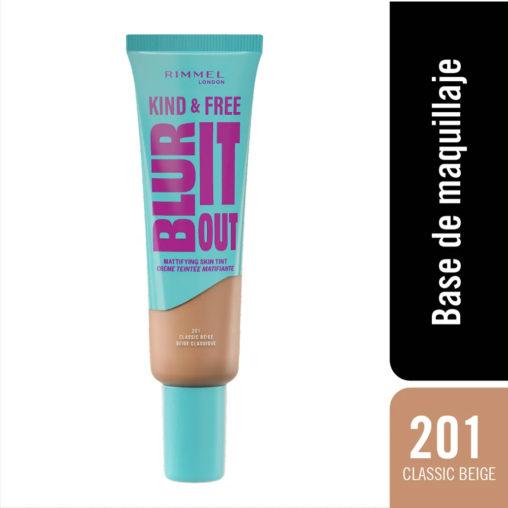 Rimmel Base de Maquillaje Kind & Free Blur It Out Matte