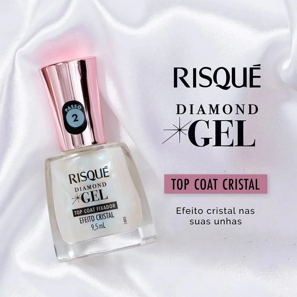 Risque Esmalte De Uñas En Gel Diamond Top Coat