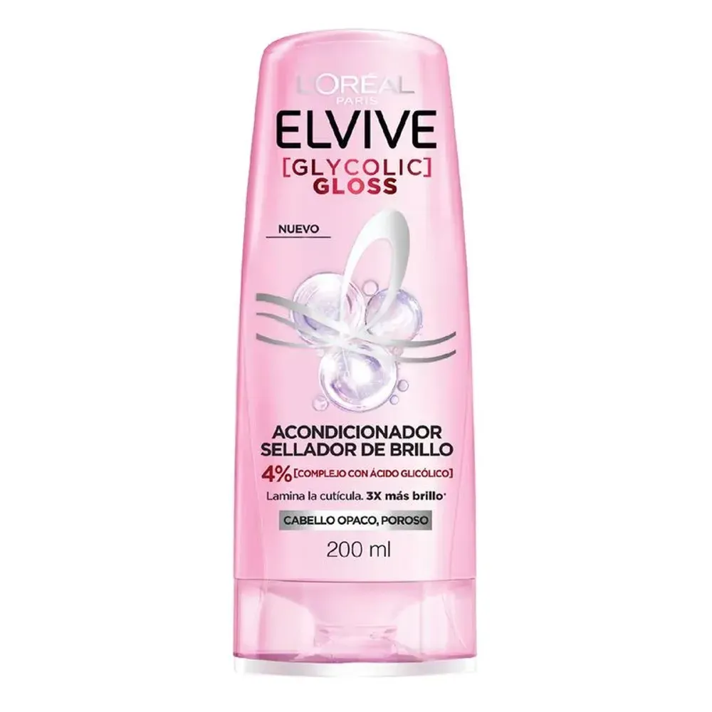 Elvive Acondicionador Elvive Glycolic Gloss