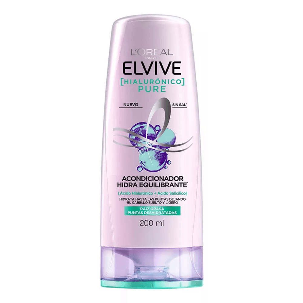 Elvive Acondicionador Elvive Hialuronico Pure