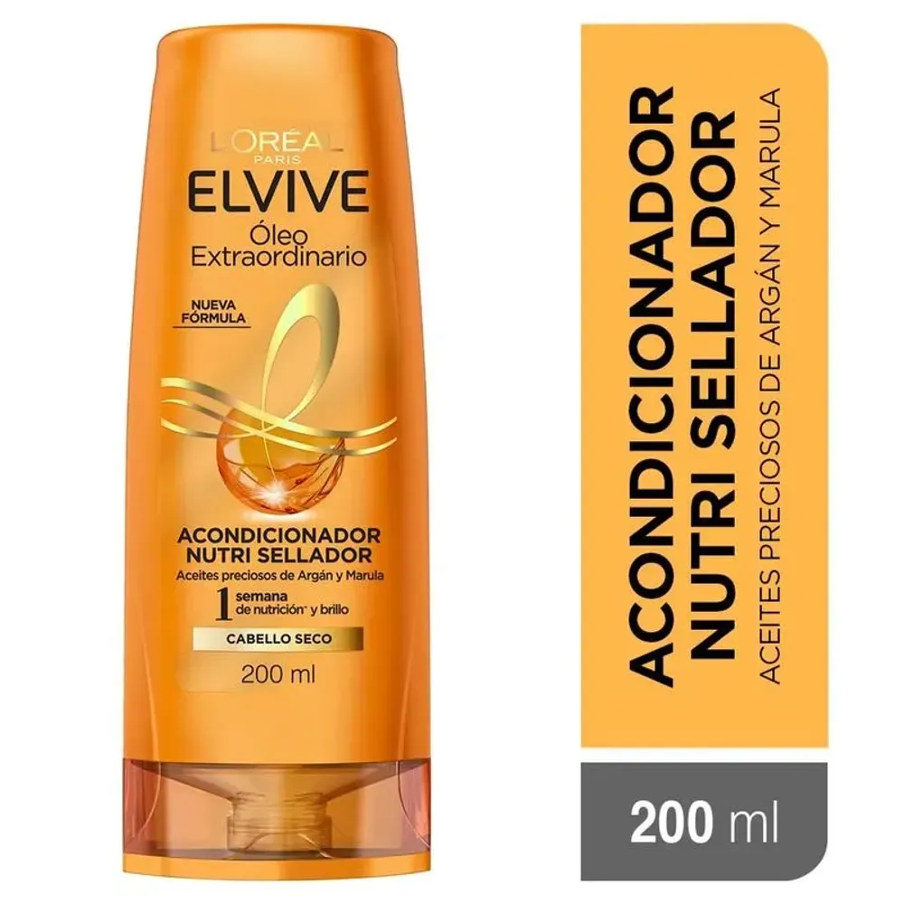 Elvive Acondicionador Oleo Extraordinario Nutricion Universal