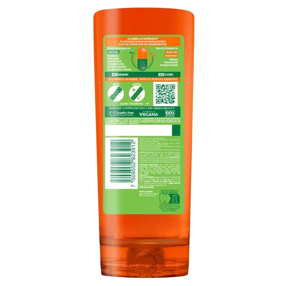 Fructis Acondicionador Fructis Goodbye Daños