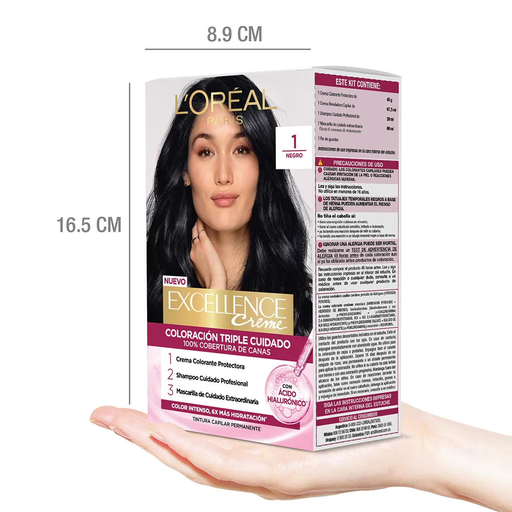 L'Oréal París Kit Tintura Excellence Creme