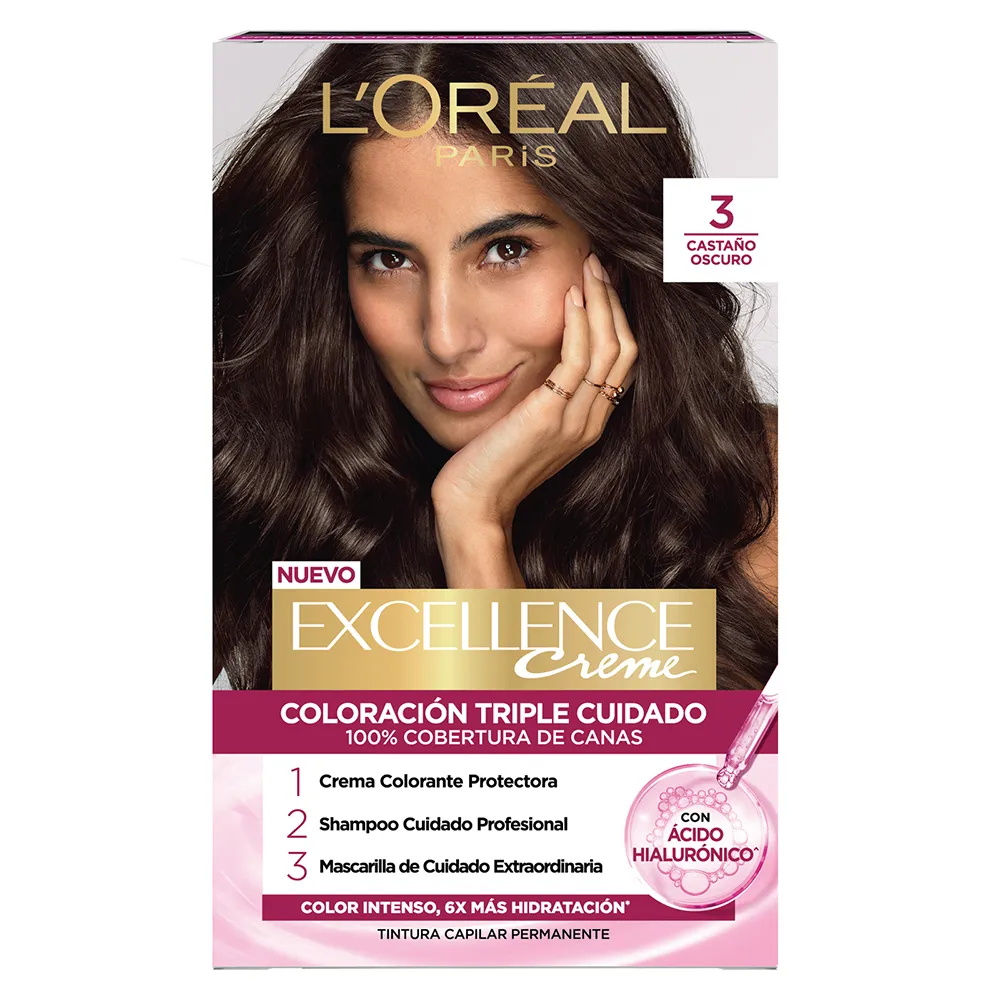 L'Oréal París Kit Tintura Excellence Creme