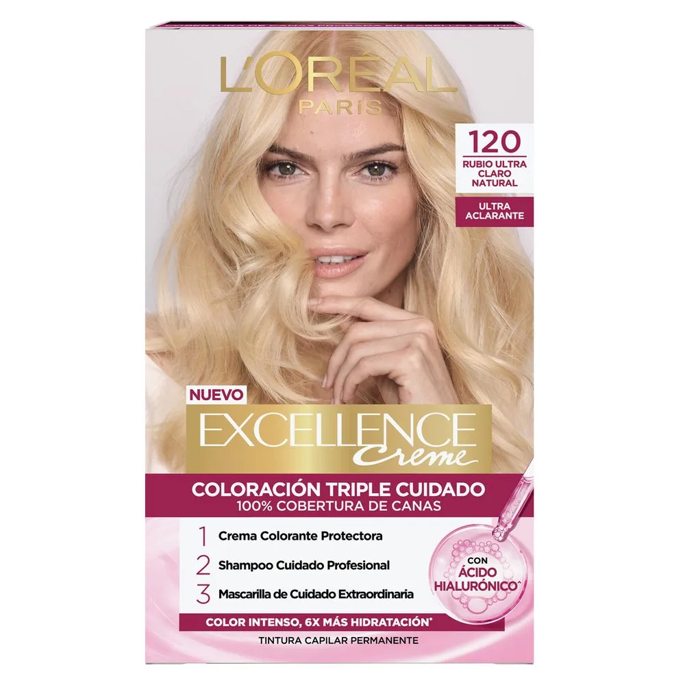 L'Oréal París Kit Tintura Excellence Creme Ultra Aclarante