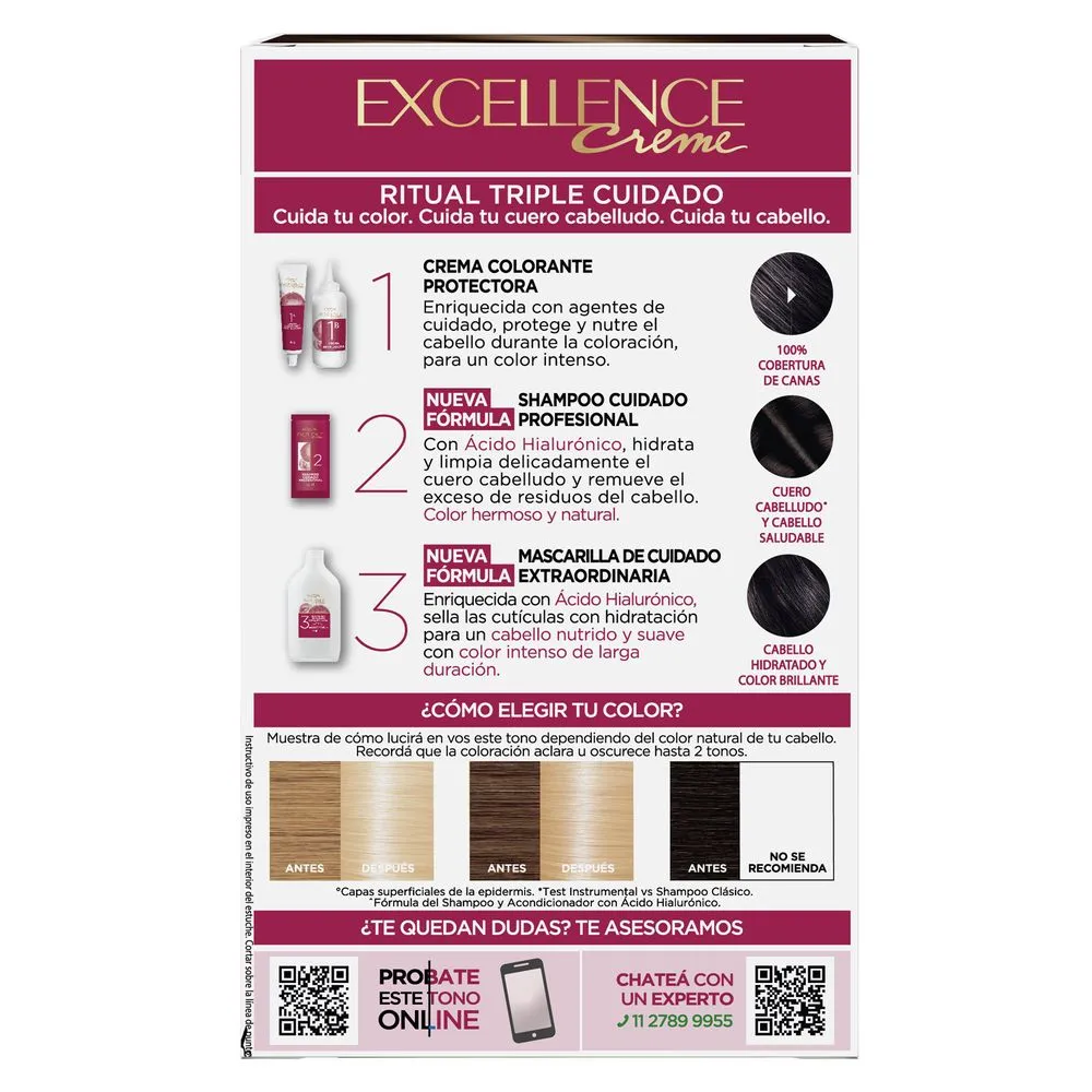 L'Oréal París Kit Tintura Excellence Creme Ultra Aclarante